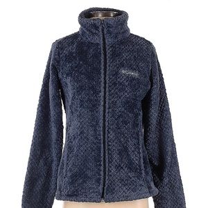 Columbia blue jacket Sherpa soft small